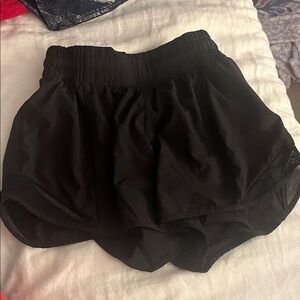 Women's Black Lululemon Shorts